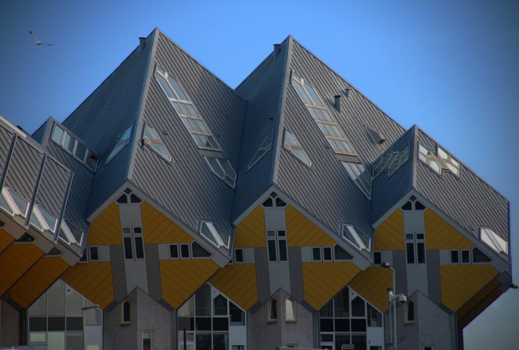 rotterdam, kuutiotaloja, omaisuutta, city, alankomaat, historiallinen keskusta, rakennusten, center, arkkitehtuuri, kuutiotal