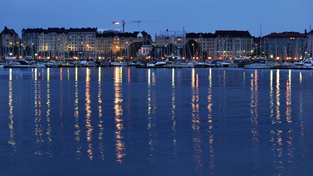 helsinki, kaupunki, yö, suomi, suomalainen, vettä, kaupunkikuvan, satama, maisema, luonne, kaupunkilainen, hiili, ala, satama