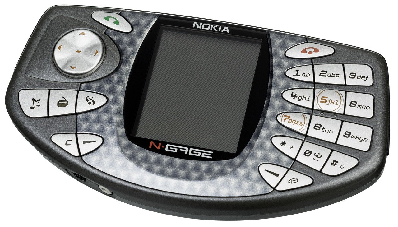 pelikonsoli, videopeli, leikkiä, lelu, tietokonepeli, laite, viihde, elektroniikka, hauskaa, nokia, ngage, ll, harmaa tietoko