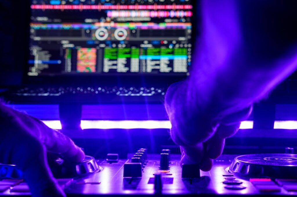 musiikkia, dj, juhla, disko, club, mikseri, audio, juhlia