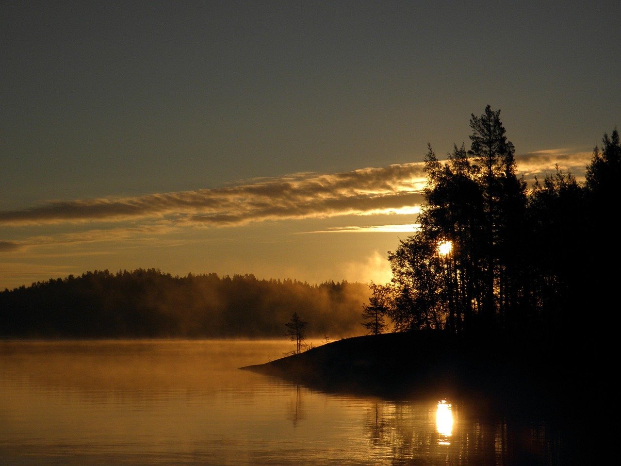 suomi, savonlinna, saimaa, taivas, vesi, luonto, järvisuomi, aurinko, saaristo, järvimaisema, ranta, saari, auringonnousu, aa