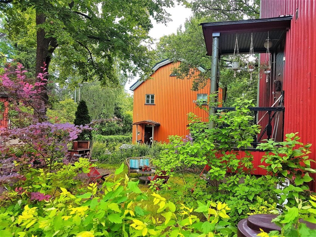 helsinki, luonne, holzhaus, puutarha