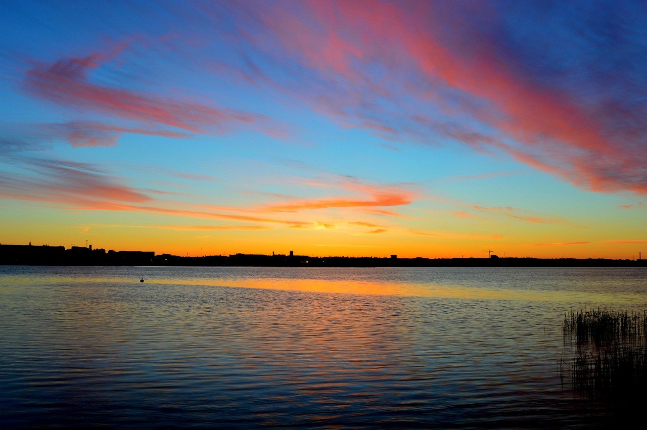 meri, kaupunki, helsinki, suomi, kaunis, luonne, taivas, finland, auringonlasku