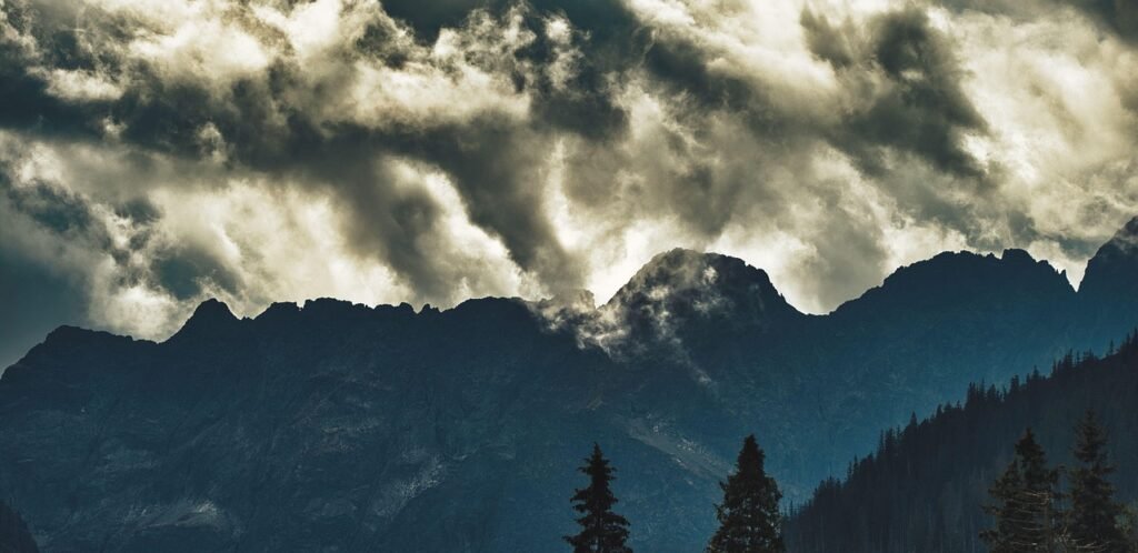 vuori, mountain view, puola, zakopane, luonne, maisema, matkustaa